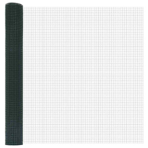 Συρματόπλεγμα Σταθερού Εδάφους 50 x 1 m PVC-Επικαλυμμένο Ατσάλι