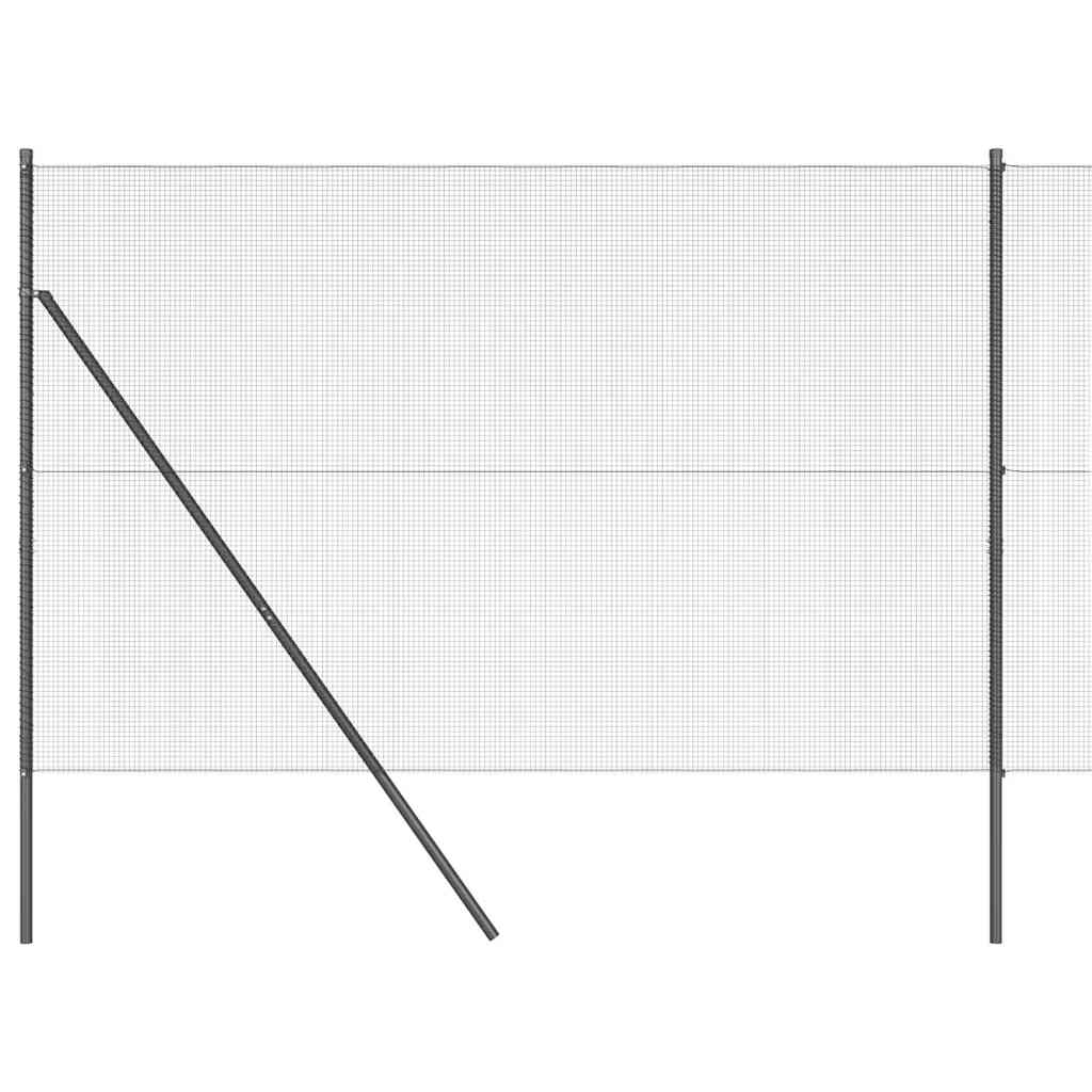 Στύλος Περιφράξεων Γκρι 10 x 1,6 μ (δίχτυ 12 x 12 mm)