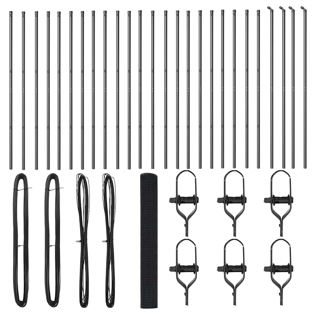 Στύλος Περιφράξεων Γκρι 50 x 1,2 μ (19 x 19 χιλ. πλέγμα)