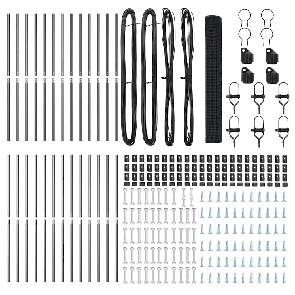 Στύλος Περιφράξεων Γκρι 50 x 1,2 μ (19 x 19 χιλ. πλέγμα)