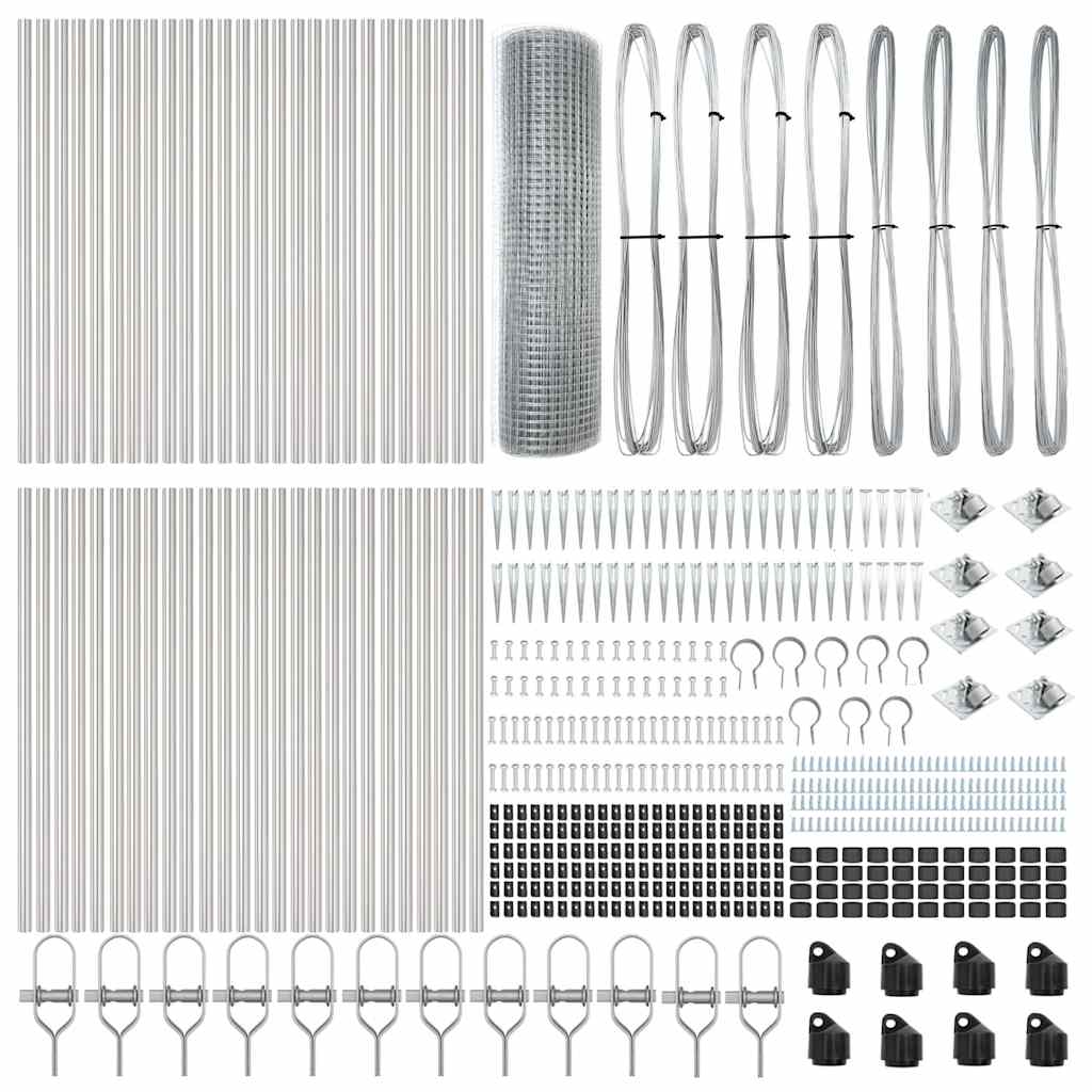 Στύλος Περιφράξεων Ασημί