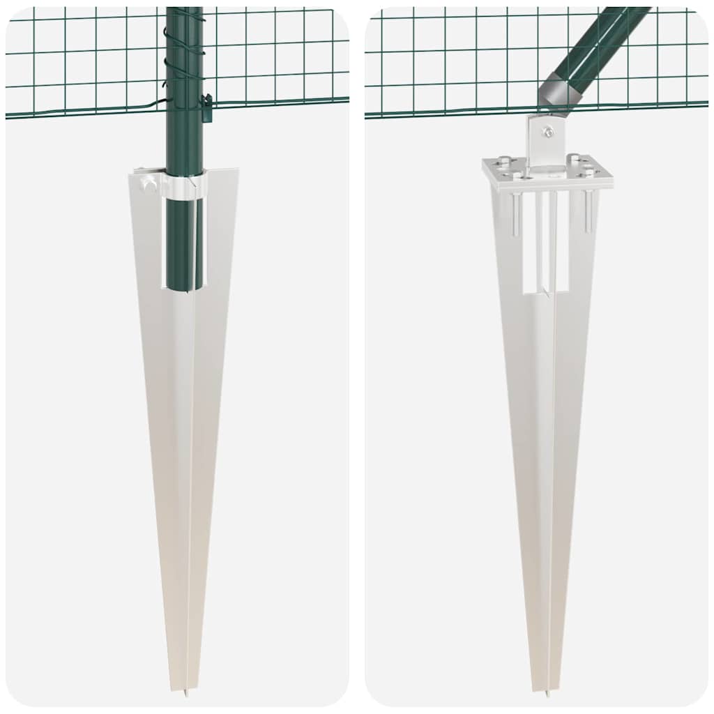 Στύλος Περιφράξεων Πράσινο 10 x 0,4 m (25 x 25 mm δίκτυο) - Pakobazaar