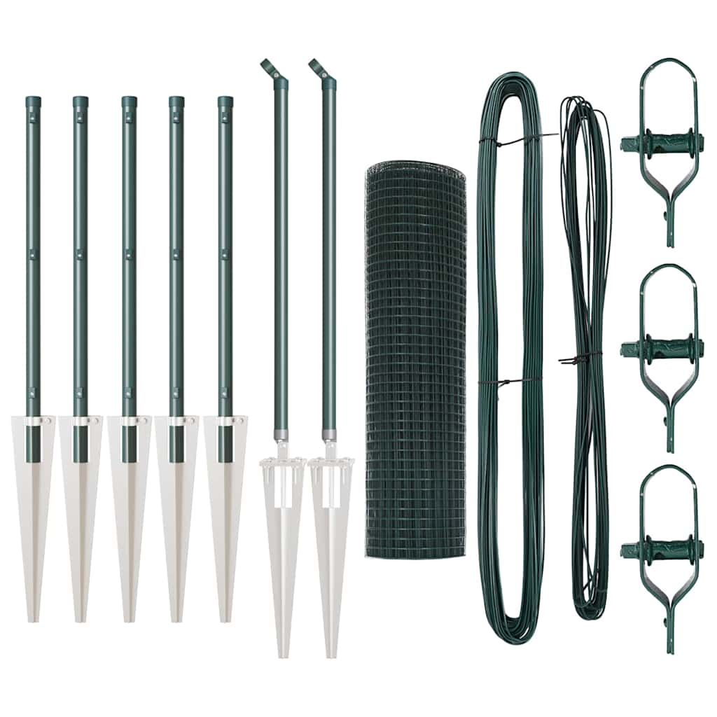 Στύλος Περιφράξεων Πράσινο 10 x 0,6 μ (16 x 16 mm πλέγμα)