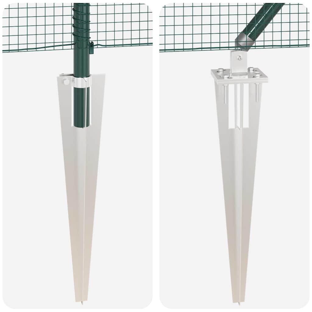 Στύλος Περιφράξεων Πράσινο 10 x 1,2 μ (16 x 16 mm πλέγμα)