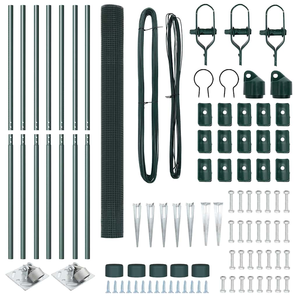Στύλος Περιφράξεων Πράσινο 10 x 1,6 μ (δίχτυ 12 x 12 mm)