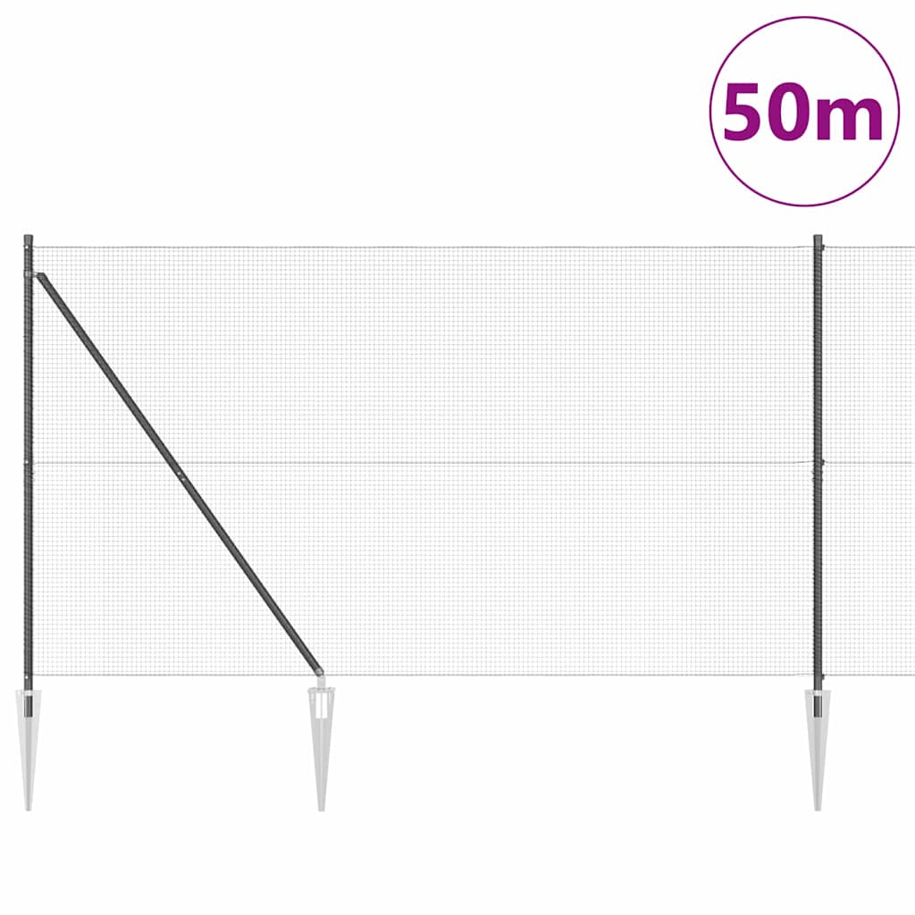 Συρματόπλεγμα με ακίδες 50 x 1,5 μέτρα (Π x Υ)