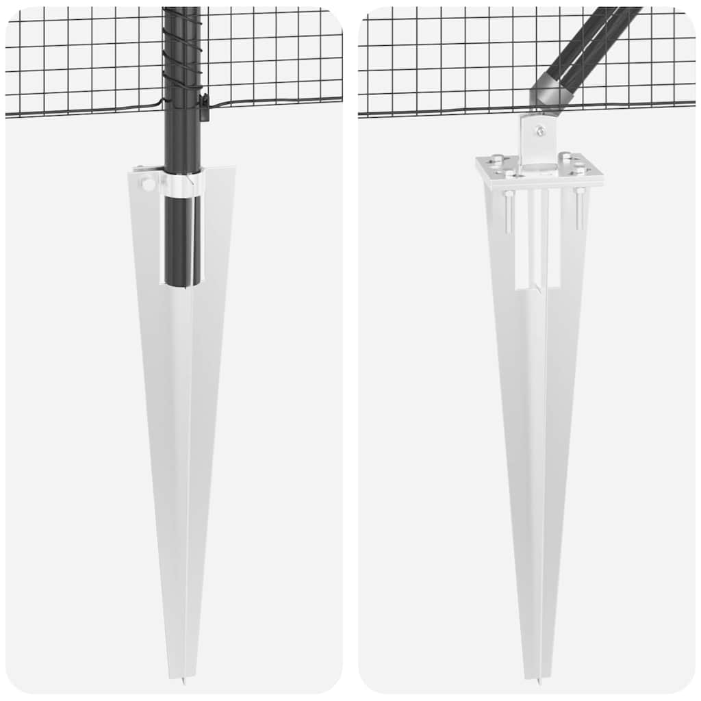 Στύλος Περιφράξεων Γκρι 100 x 0,6 μ (19 x 19 mm πλέγμα)