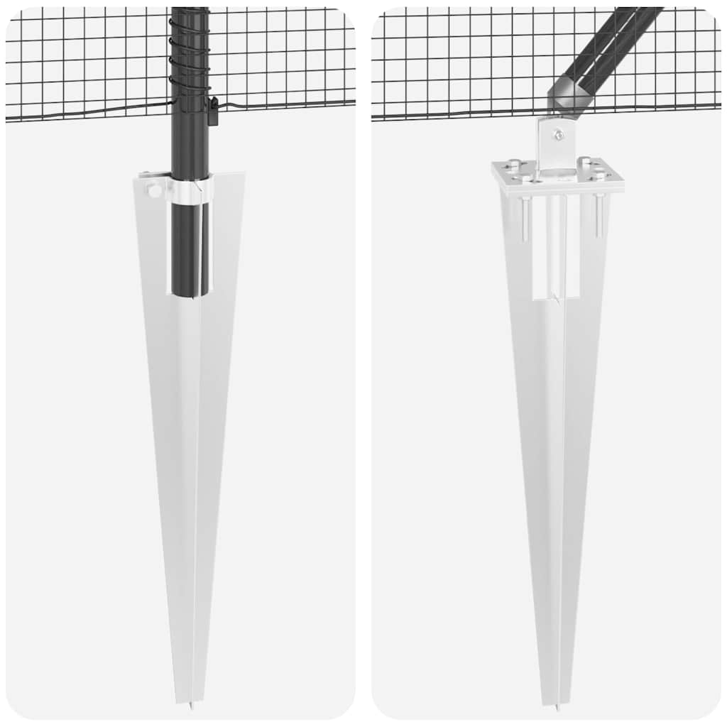 Στύλος Περιφράξεων Γκρι 100 x 0,8 μ (16 x 16 mm πλέγμα)