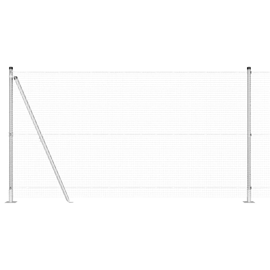 Στύλος Περιφράξεων Ασημί 50 x 1,2 μ (19 x 19 χιλ. πλέγμα)