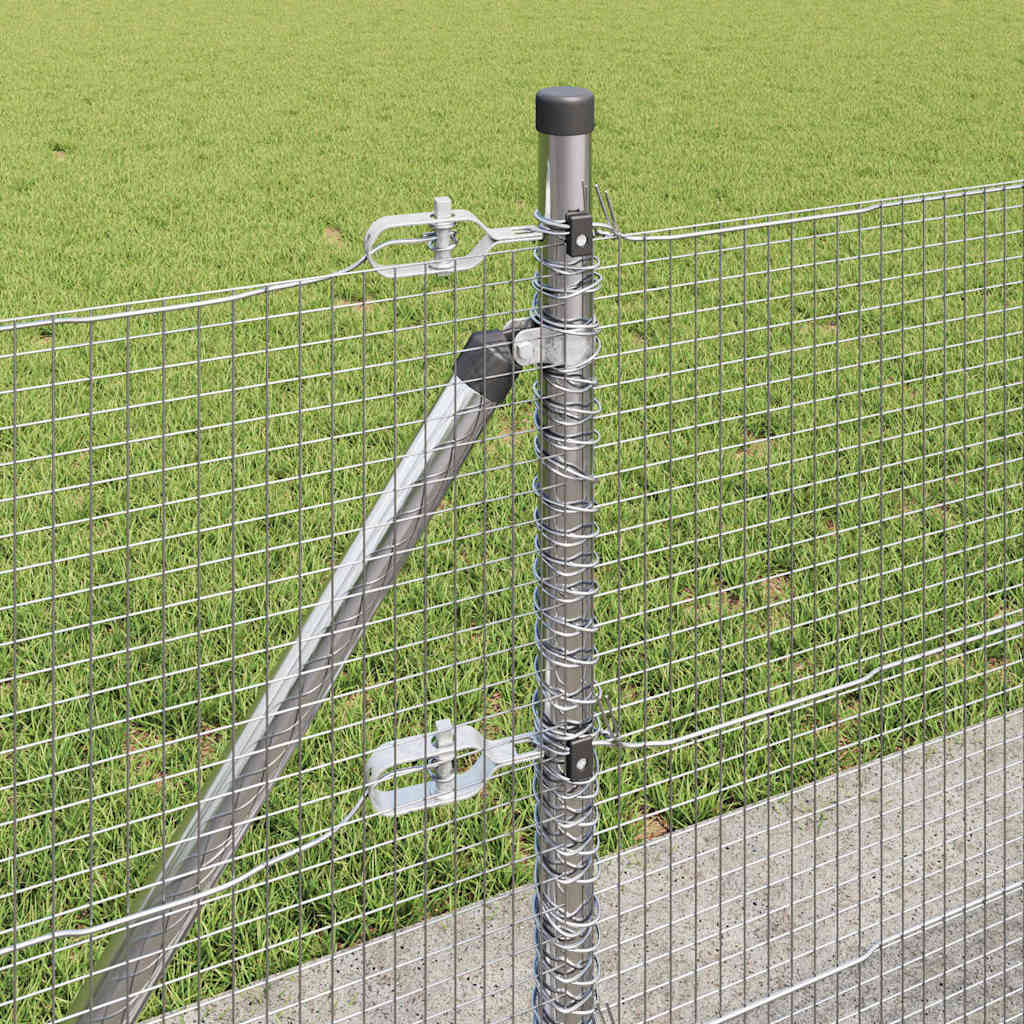 Στύλος Περιφράξεων Ασημί 100 x 0,5 μ (16 x 16 χιλιοστά πλέγμα)