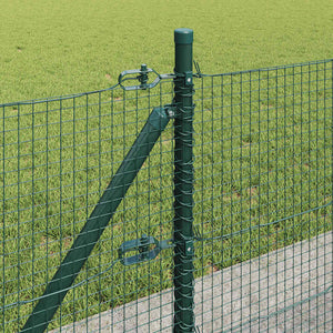 Συρματόπλεγμα με Σκυρόδεμα 10 x 0,4 m PVC-Επικαλυμμένο Ατσάλι