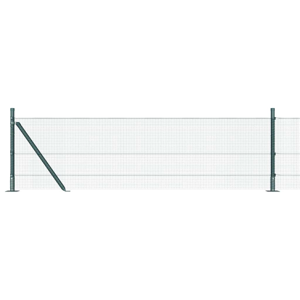 Στύλος Περιφράξεων Πράσινο 10 x 0,5 μ (ρολό 12 x 12 mm) Ατσάλι - Pakobazaar