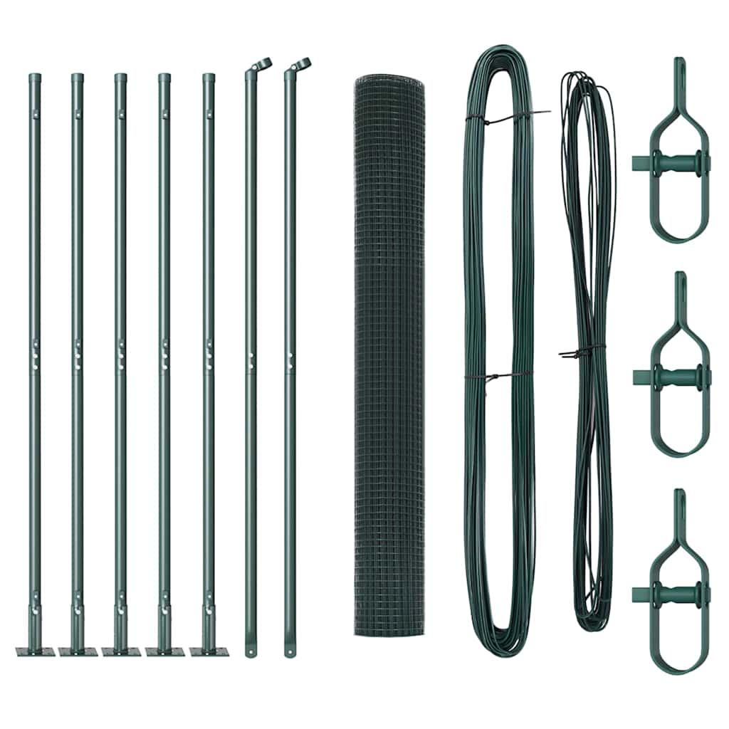 Στύλος Περιφράξεων Πράσινο 10 x 1,2 μ (12 x 12 χιλ. πλέγμα)