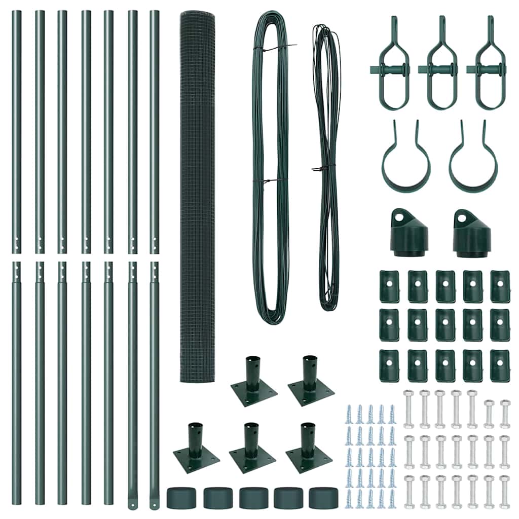 Στύλος Περιφράξεων Πράσινο 10 x 1,6 μ (δίχτυ 12 x 12 mm)