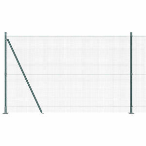 Συρματόπλεγμα με Σκυρόδεμα 10 x 1,6 m PVC-Επικαλυμμένο Ατσάλι