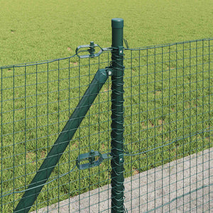 Συρματόπλεγμα με Σκυρόδεμα 25 x 0,4 m PVC-Επικαλυμμένο Ατσάλι