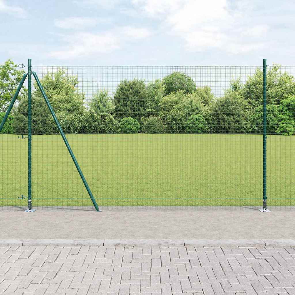 Συρματόπλεγμα με Σκυρόδεμα 25 x 1,4 μ PVC-Επικαλυμμένο Ατσάλι