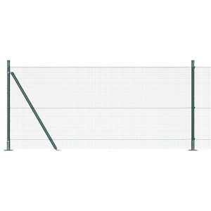 Συρματόπλεγμα με Σκυρόδεμα 50 x 0,8 m PVC-Επικαλυμμένο Ατσάλι
