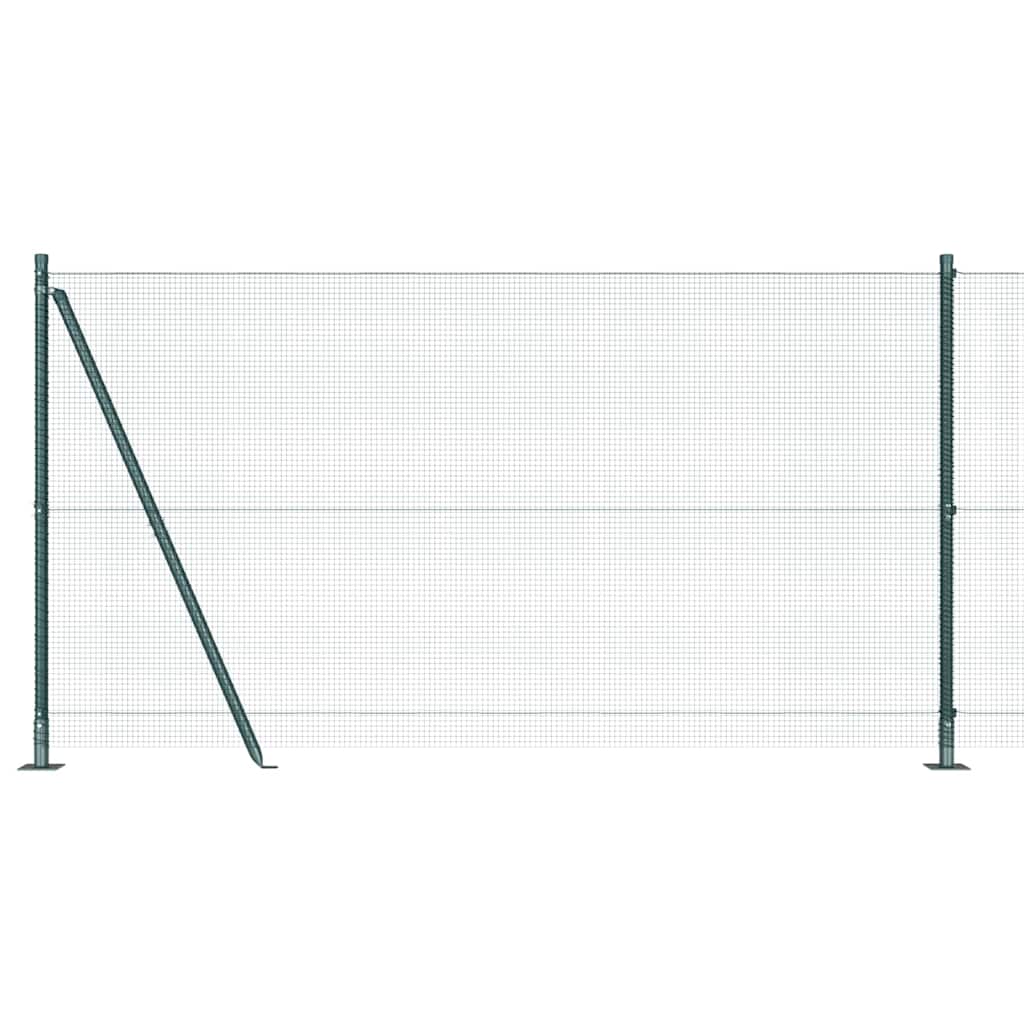 Συρματόπλεγμα με Σκυρόδεμα 50 x 1,2 m PVC-Επικαλυμμένο Ατσάλι