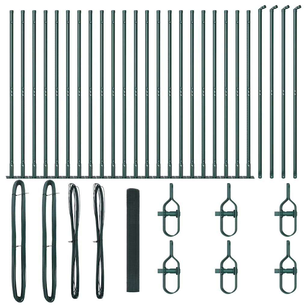 Στύλος Περιφράξεων Πράσινο 50 x 1,2 μ (16 x 16 mm πλέγμα)