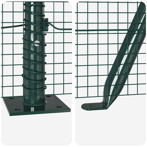 Συρματόπλεγμα με Σκυρόδεμα 100 x 0,5 μ PVC-Επικαλυμμένο Ατσάλι