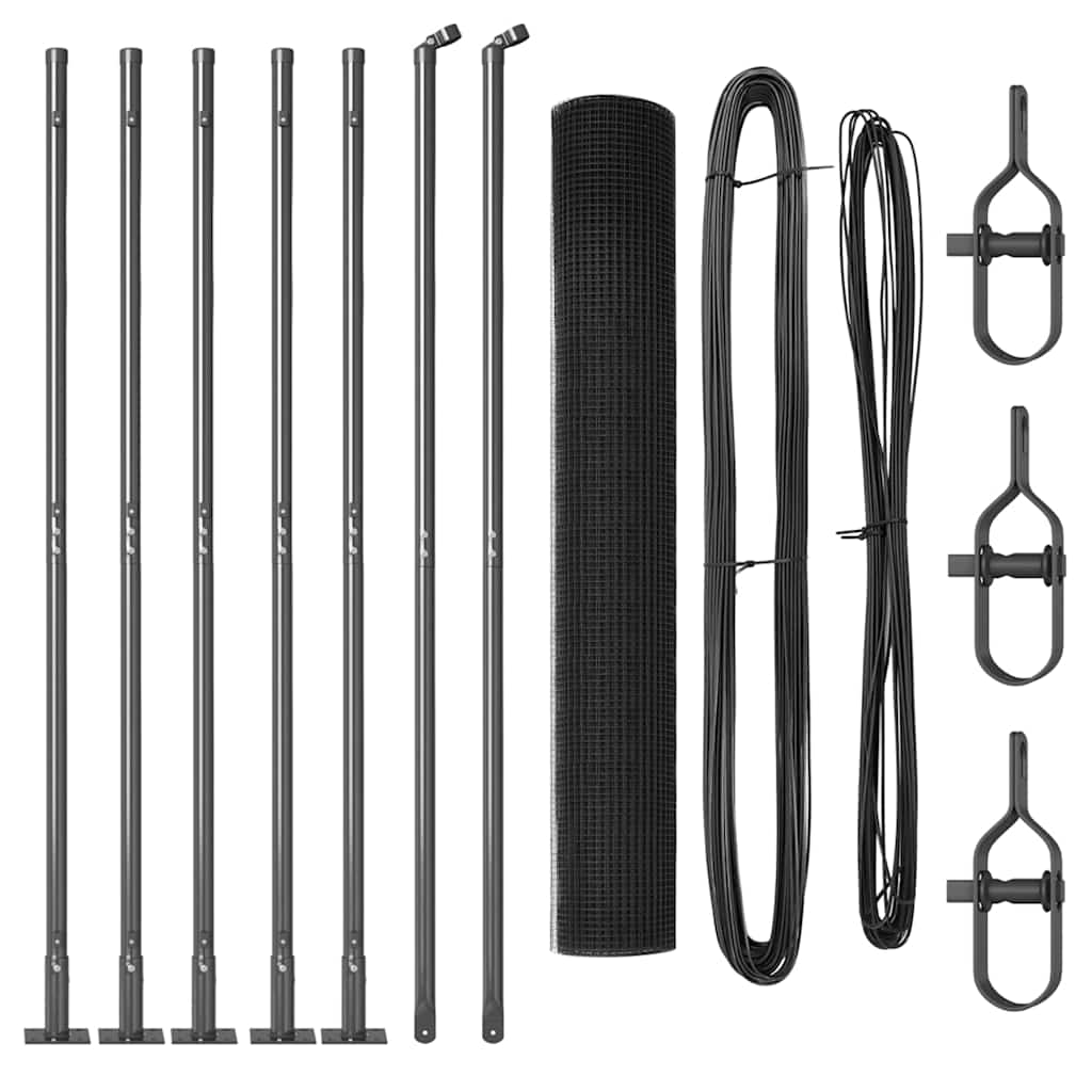 Στύλος Περιφράξεων Γκρι 10 x 1,2 μ (19 x 19 χιλ διχτυ)