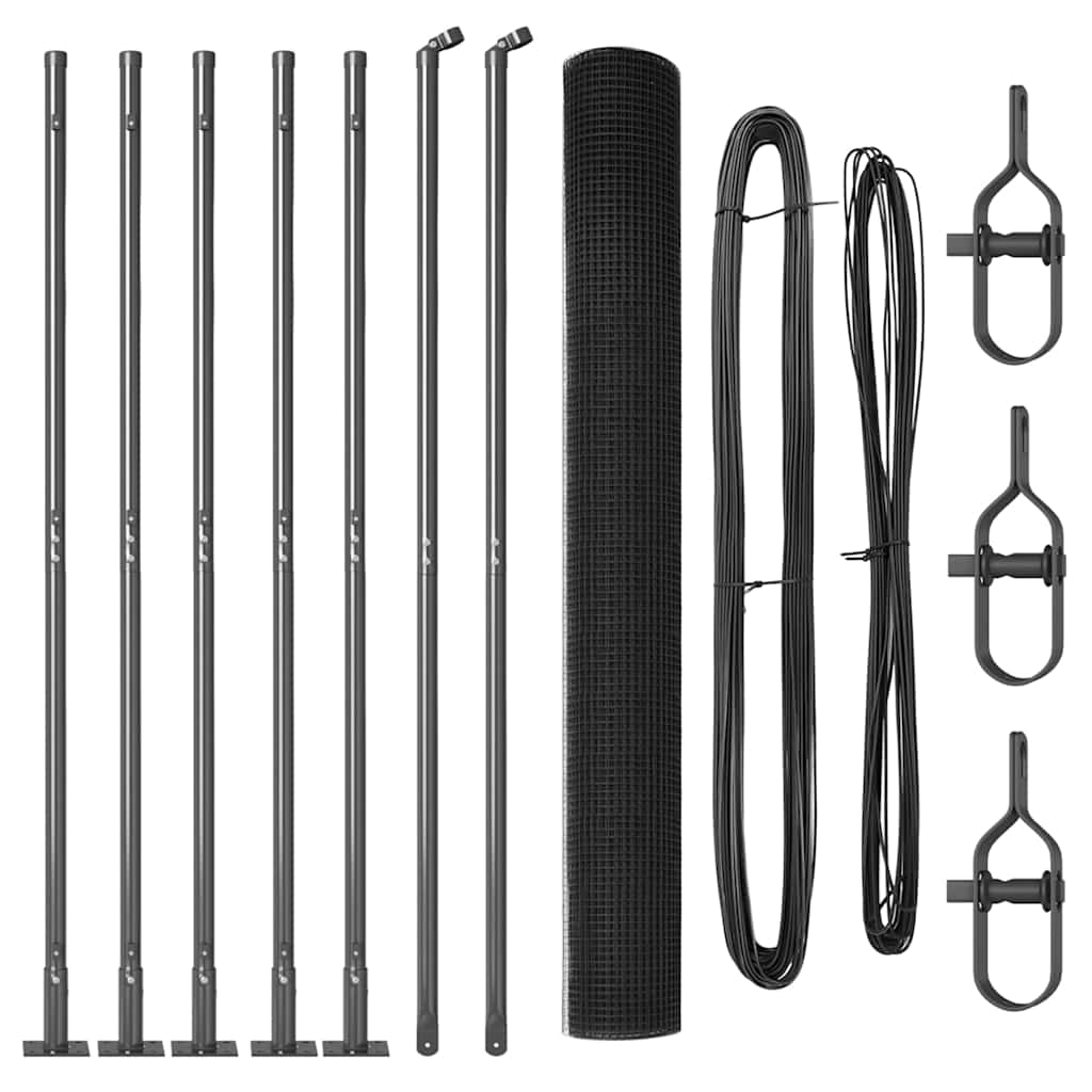 Στύλος Περιφράξεων Γκρι 10 x 1,6 μ (25 x 25 χλστ. δίκτυο)