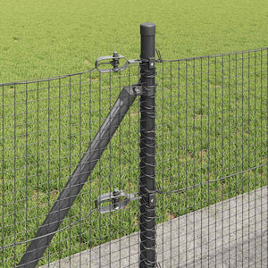 Συρματόπλεγμα με Σκυρόδεμα 25 x 0,5 m PVC-Επικαλυμμένο Ατσάλι