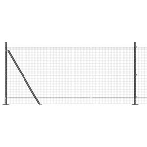Συρματόπλεγμα με Σκυρόδεμα 50 x 1 m PVC-Επικαλυμμένο Ατσάλι