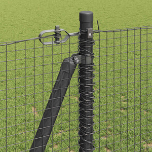 Συρματόπλεγμα με Σκυρόδεμα 50 x 1,2 m PVC-Επικαλυμμένο Ατσάλι