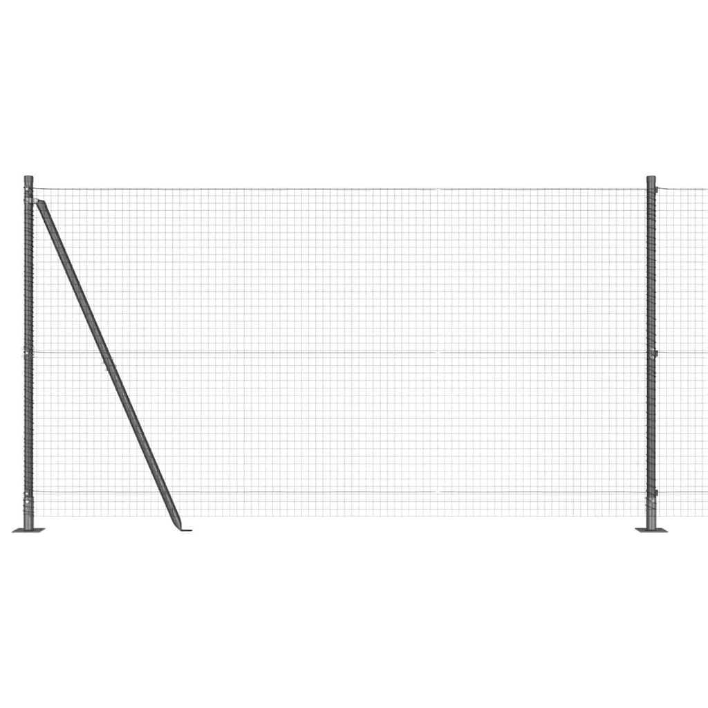 Συρματόπλεγμα με Σκυρόδεμα 50 x 1,2 m PVC-Επικαλυμμένο Ατσάλι - Pakobazaar