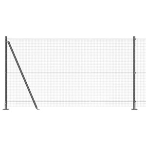 Συρματόπλεγμα με Σκυρόδεμα 50 x 1,2 m PVC-Επικαλυμμένο Ατσάλι - Pakobazaar
