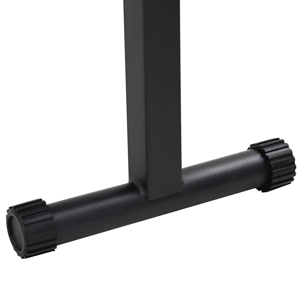 Πάγκος Βαρών Μαύρο 108 x 27 x 41 εκ. - Pakobazaar