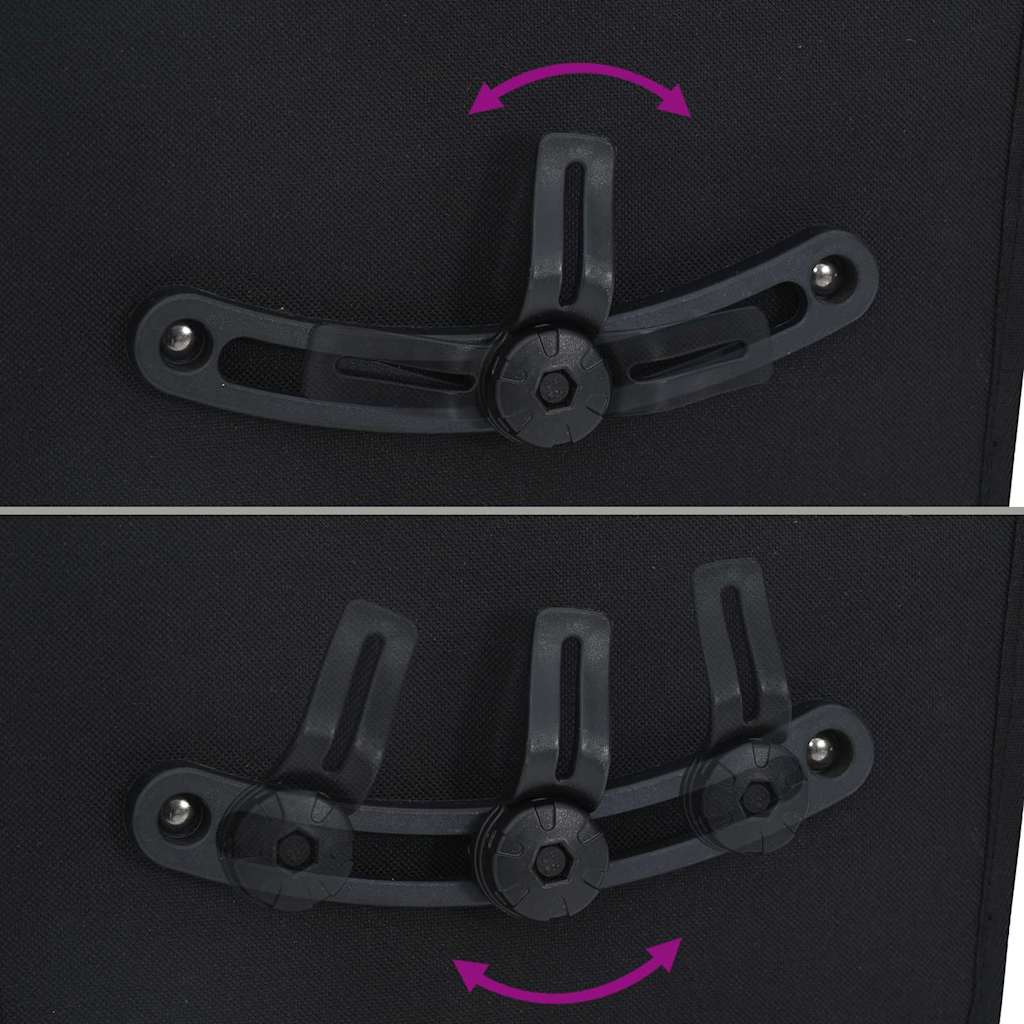 Τσάντα Ποδηλάτου Μαύρο 34 x 16 x 59 εκ. Πολυεστέρας