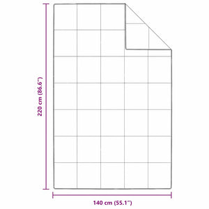 Χειμερινό Παπλωματοθήκη 140 x 220 cm Χειμώνας Φτερό Λευκό