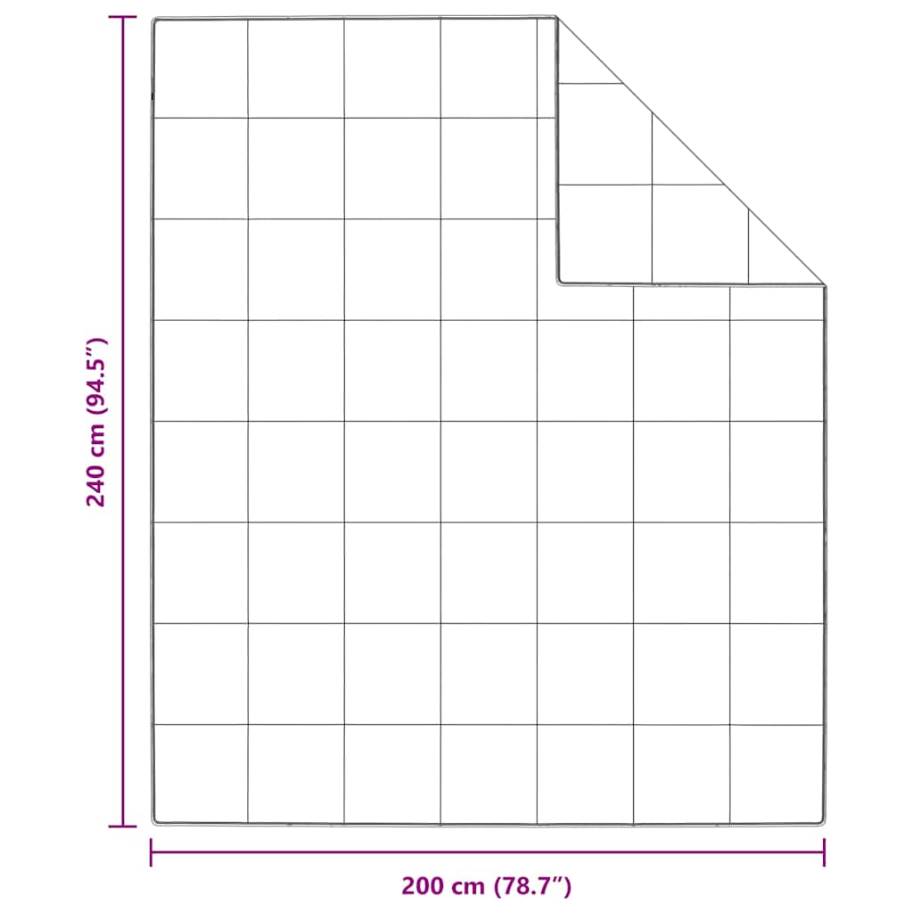 Καλοκαιρινό Παπλωματοθήκη Λευκό 240 x 200 cm Φτερό