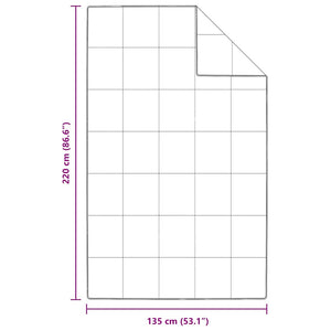 Πάπλωμα 135 x 220 εκ. Άνοιξη, Φθινόπωρο Φτερό Λευκό Αναπνεύσιμο