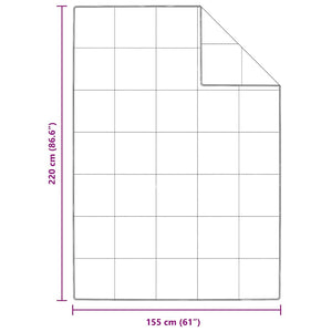 Πάπλωμα 155 x 220 cm Άνοιξη, Φθινόπωρο Φτερό Λευκό Αναπνεύσιμο