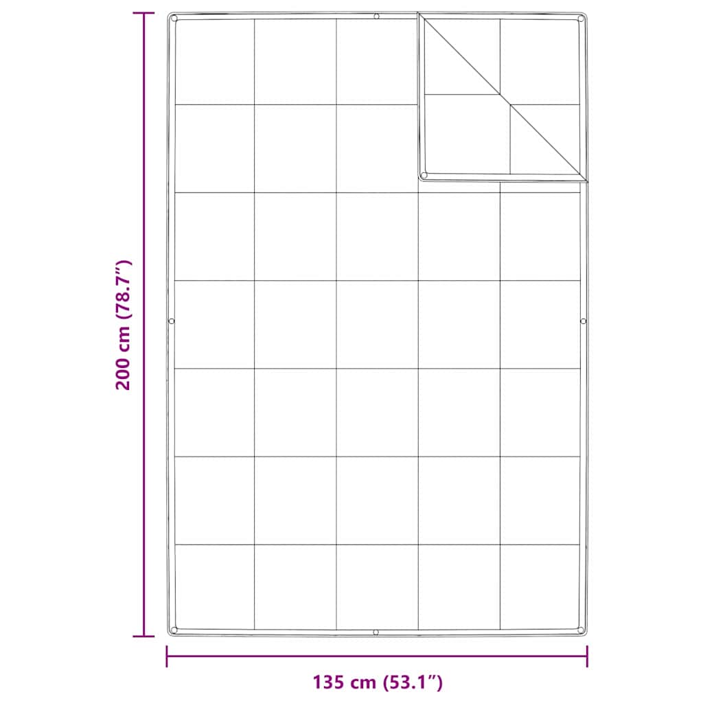 Κουβέρτα 2 σε 1 Λευκό 135 x 200 cm Φτερό