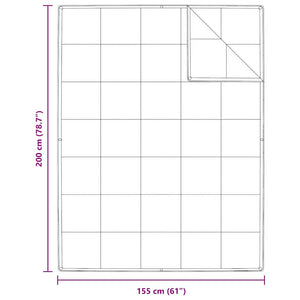 Κουβέρτα 2 σε 1 Λευκό 155 x 200 εκ. Φτερό - Pakobazaar