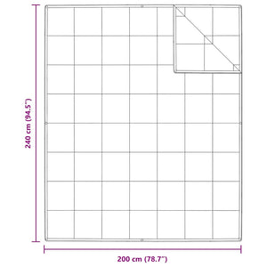 Κουβέρτα 2 σε 1 Λευκό 240 x 200 cm Φτερό
