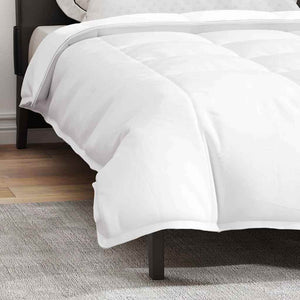 Κουβέρτα 2 σε 1 Λευκό 140 x 220 cm Φτερό