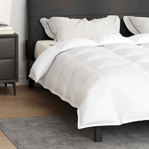 Κουβέρτα 2 σε 1 Λευκό 260 x 220 εκ. Φτερό