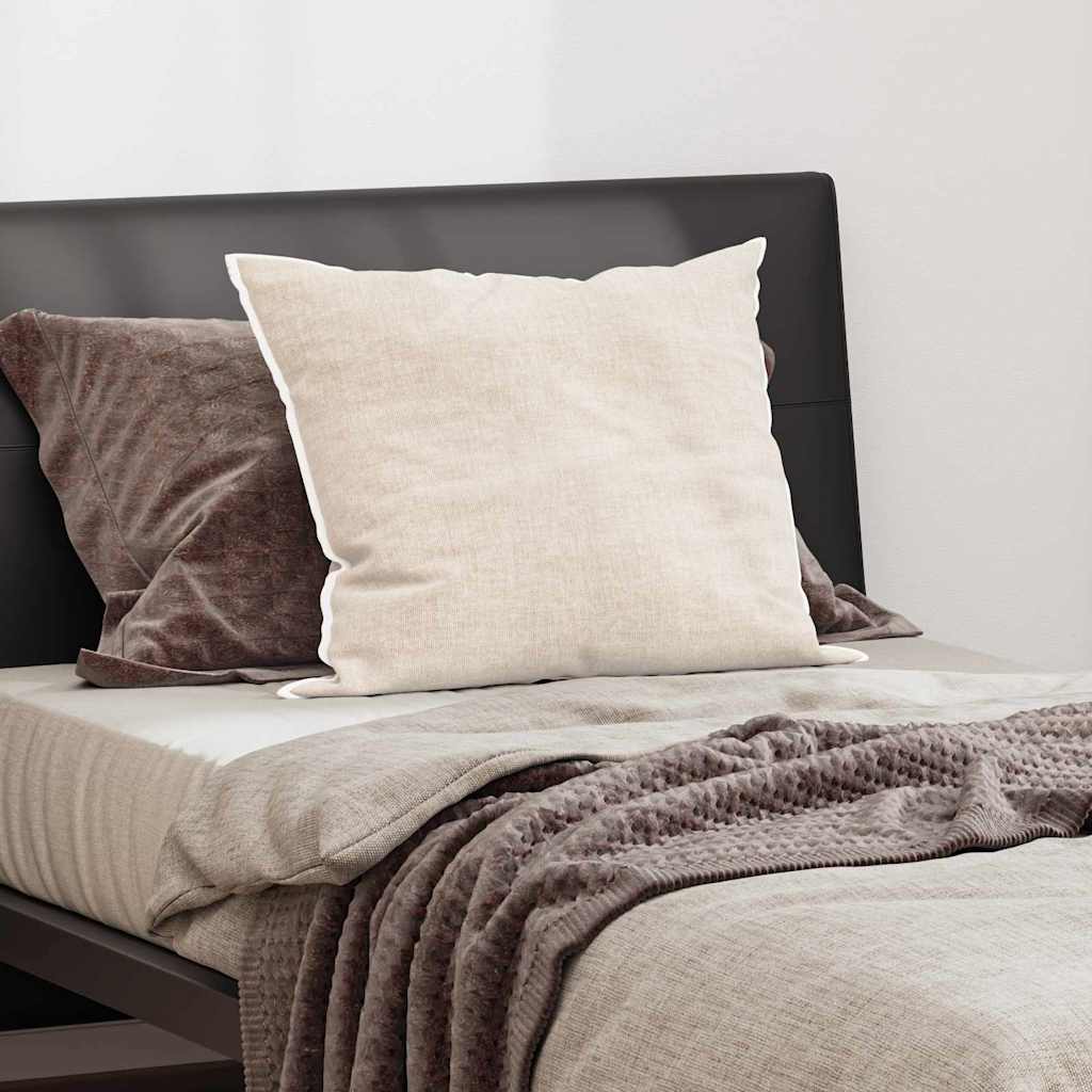 Μαξιλάρι με μαξιλάρι Λευκό 50 x 75 cm Βαμβάκι