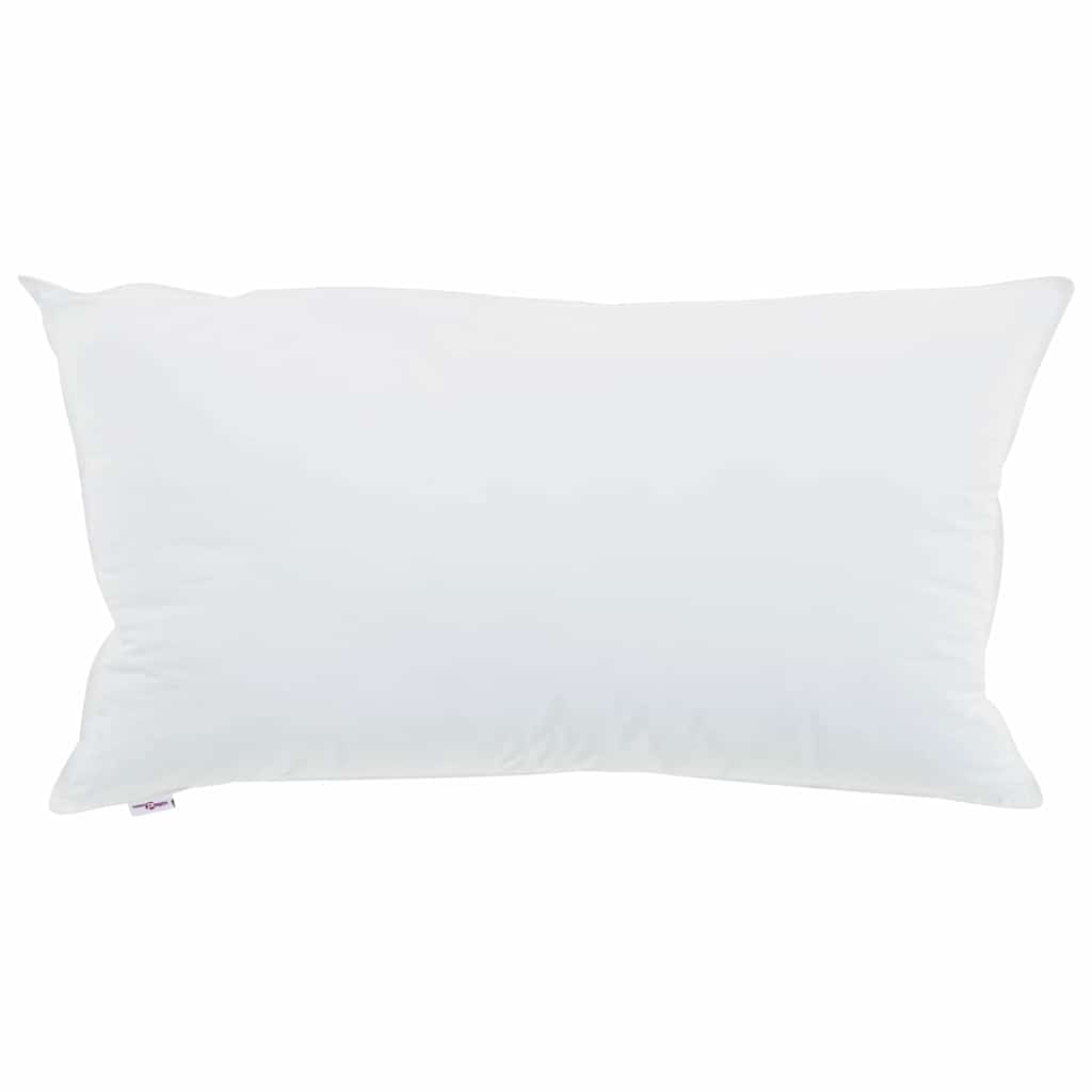 Μαξιλάρι με μαξιλάρι 2 pcs Λευκό 40 x 80 cm Βαμβάκι