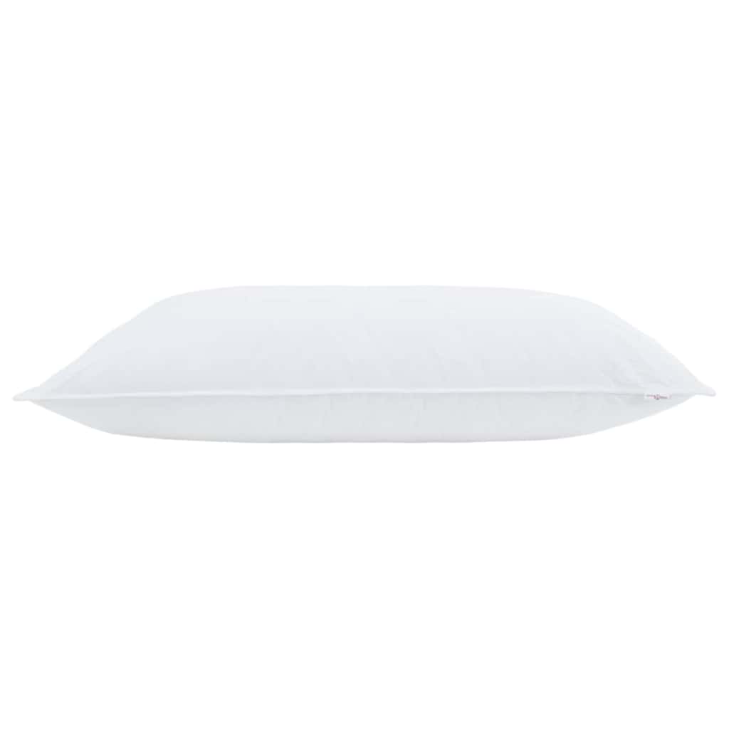 Μαξιλάρι με μαξιλάρι 2 pcs Λευκό 40 x 80 cm Βαμβάκι