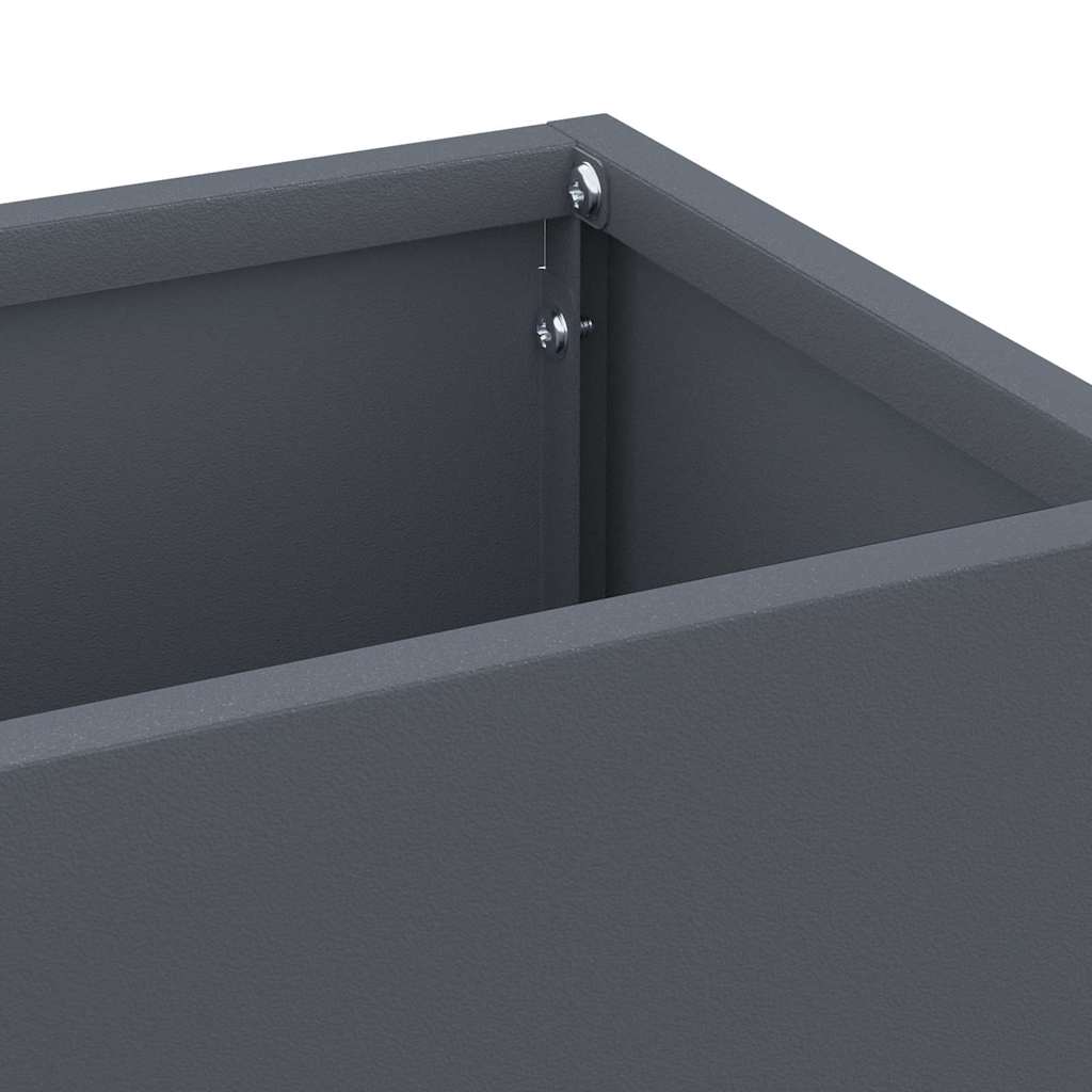 Σχέδιο & βάση αποθήκευσης Ανθρακί 15,5 x 15,5 x 49 εκ Μέταλλο