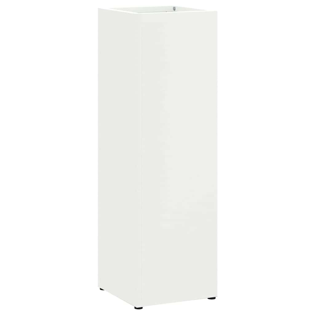 Σχέδιο & βάση αποθήκευσης Λευκό 15,5 x 15,5 x 49 εκ Μέταλλο - Pakobazaar