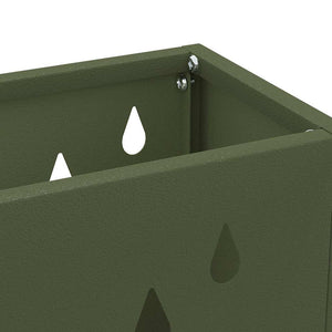 Βάση ομπρέλας βροχής Λαδί 28 x 12 x 41 εκ Ατσάλι