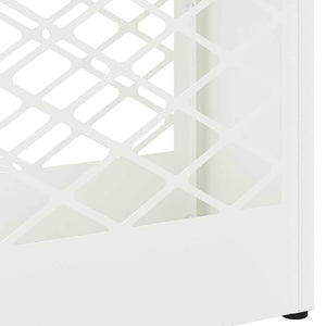 Βάση ομπρέλας βροχής Λευκό 28 x 12 x 41 εκ Ατσάλι